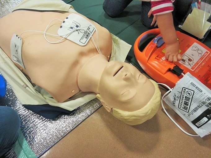 AEDの模型
