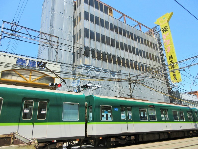 京阪京津線とヒグチ
