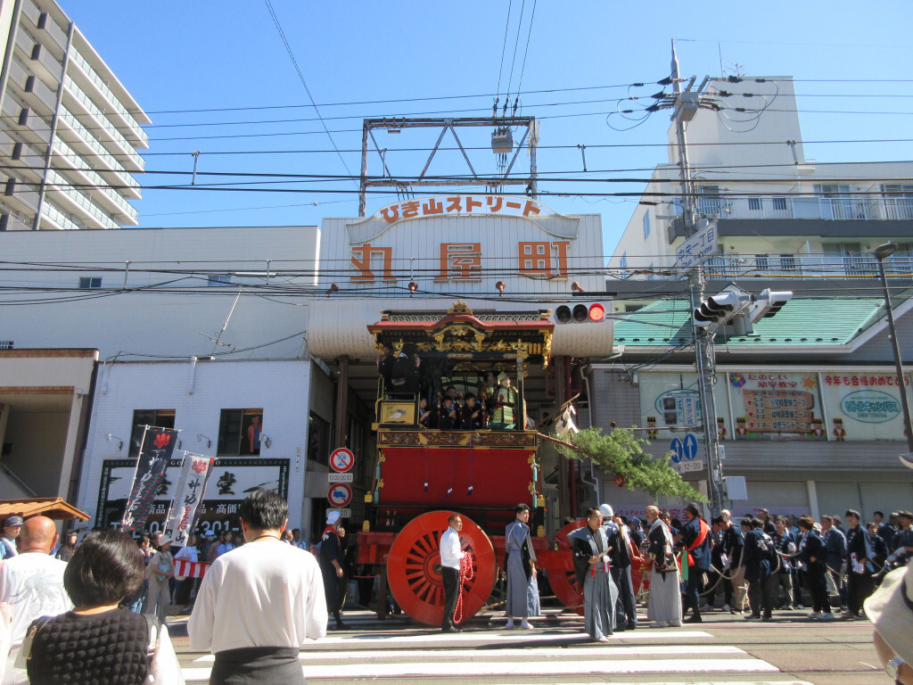 大津祭の神功皇后山