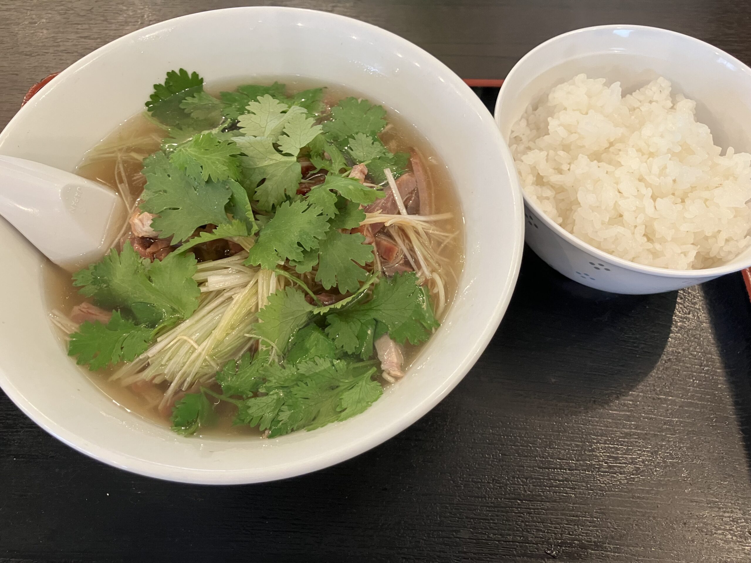 あたか飯店のあっさり麺