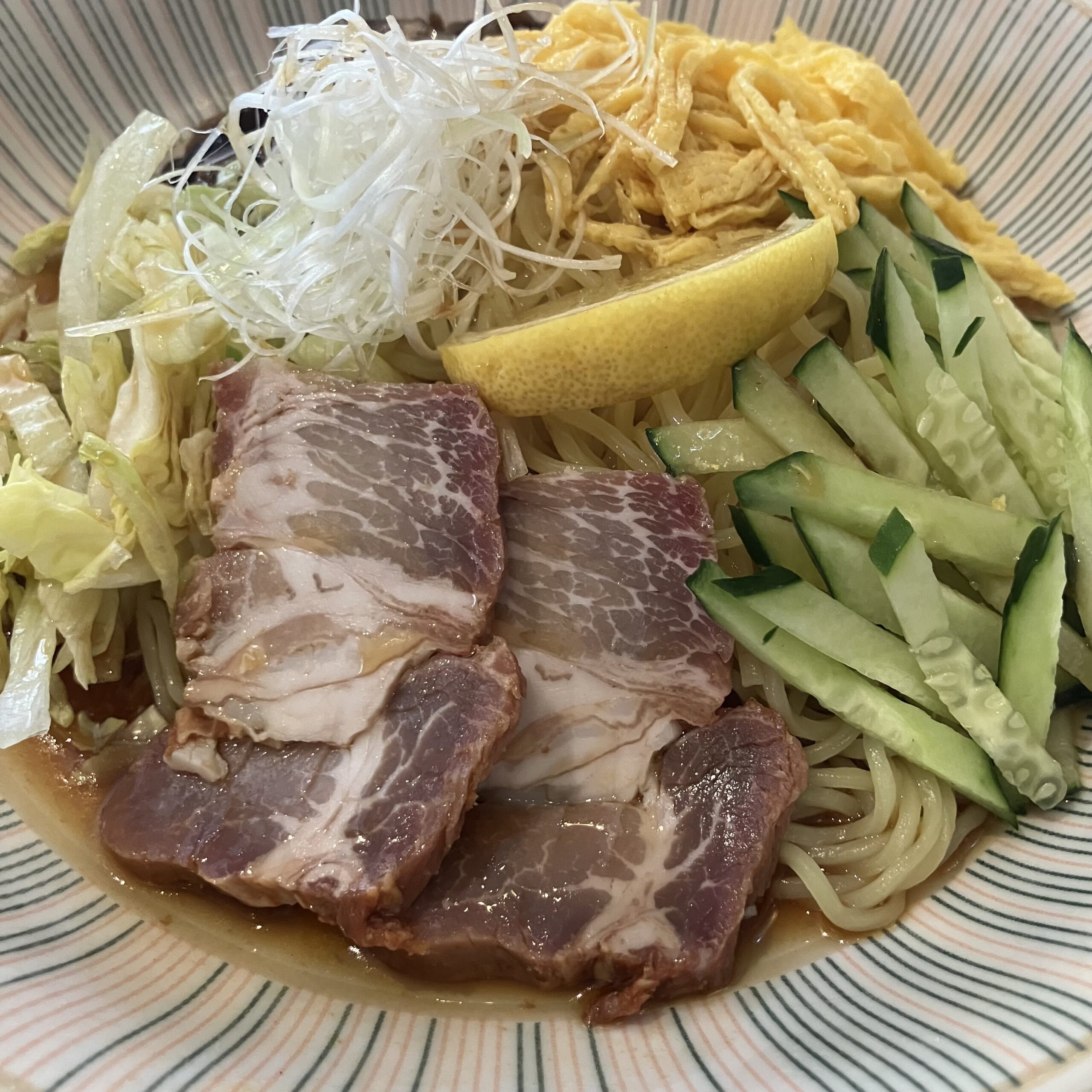 あたか飯店の冷麺