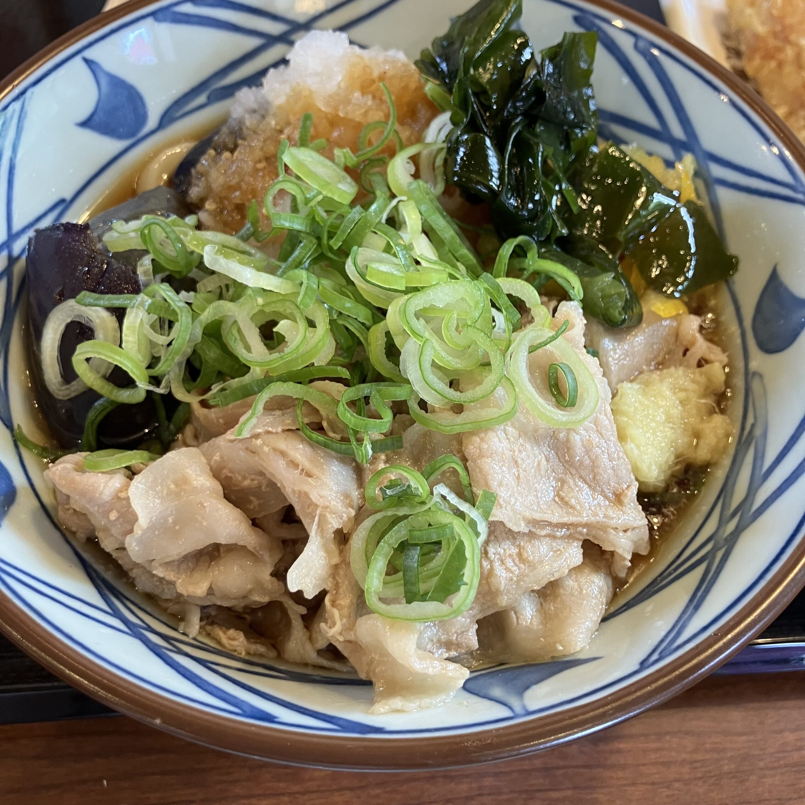丸亀製麺の冷しゃぶうどん
