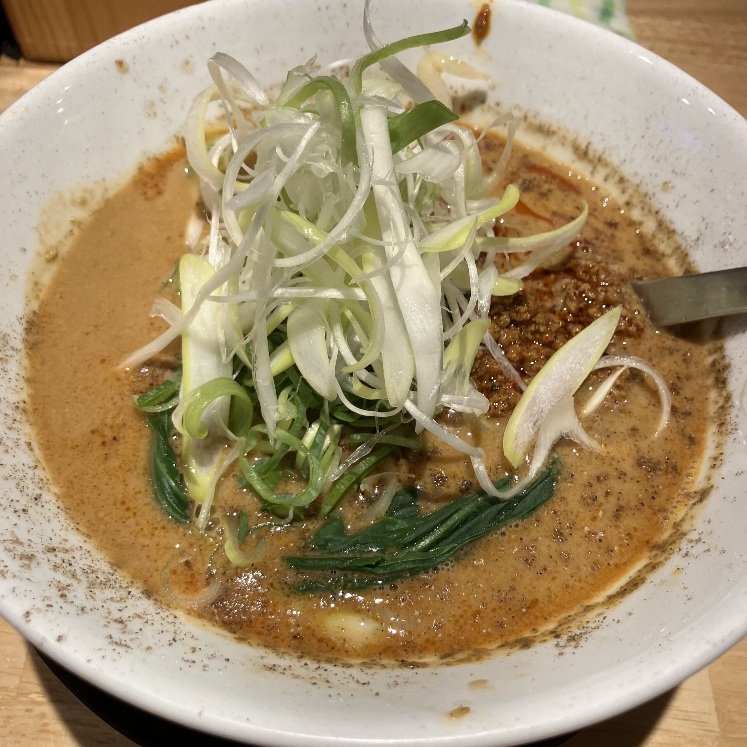 らーめんみふくの濃厚担々麺